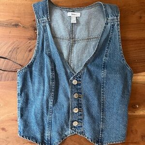 Denim vest
